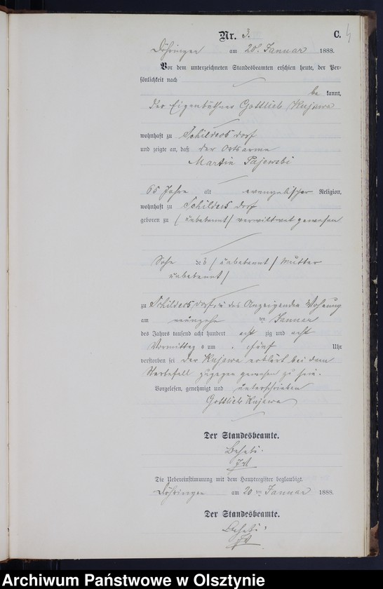 image.from.unit.number "Sterbe-Neben-Register Nr 1 - 42"