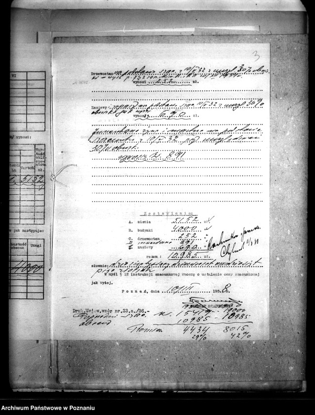 Obraz 7 z jednostki "Operat szacunkowy majątku Topola powiatu wyrzyskiego"