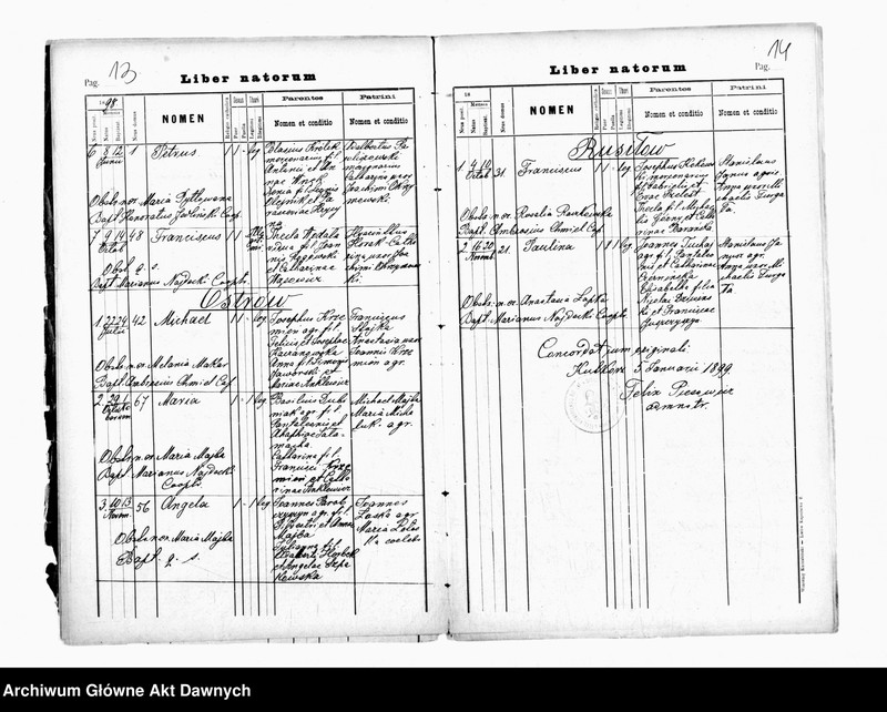 image.from.unit.number "Parafia: Kutkorz. Dekanat: Gliniany. Kopie z ksiąg metrykalnych ur., śl., zg. dla miasta Kutkorz i wsi: Bezbrudy, Firlejówka, Krasne, Olszanka, Ostrów, Rusiłów."