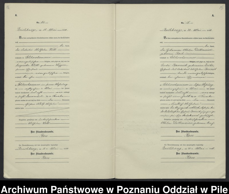 Obraz 10 z jednostki "Księga urodzeń"