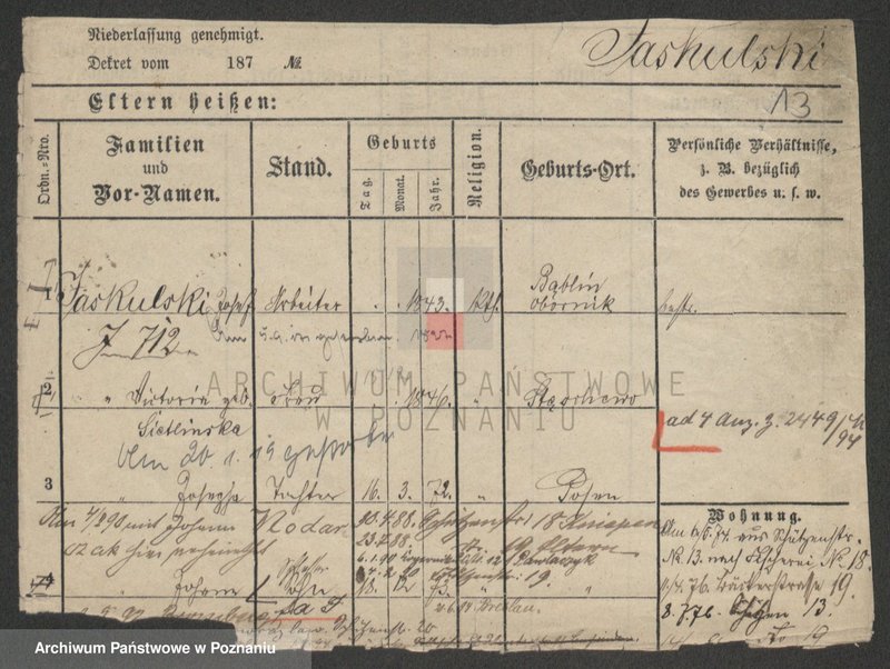 Obraz 13 z jednostki "Jaskulski - Jaszczyk"