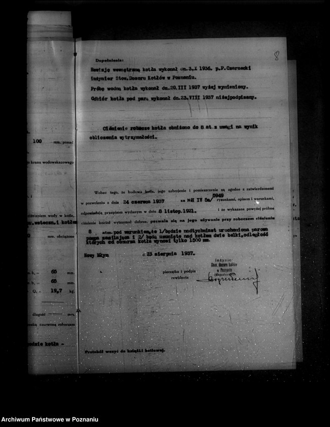 Obraz 12 z jednostki "Młyn P. Schillinga w Nowym Młlynie powiat poznański nr woj. 5949"