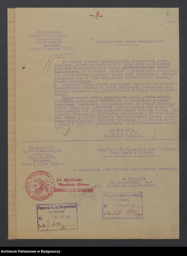 image.from.unit.number "Sprawy innych wydziałów opracowane w I b w Wydziale Prezydialnym"