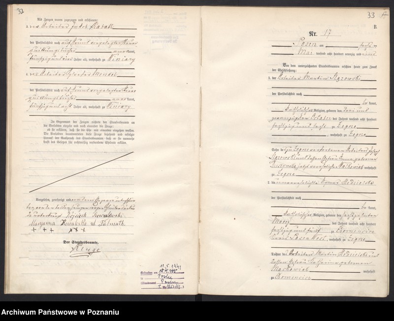 Obraz 19 z jednostki "Księga małżeństw"