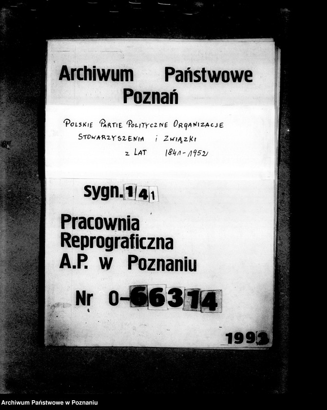 Obraz 1 z jednostki "Projekt statutu. Biuletyn Wielkopolskiego Związku Ziemian nr 5. Spisy członków Wielkopolskiego Związku Ziemian z dołączeniem podziału na koła, składu Zarządu i Statutu Związku z 1933 i 1938 roku"