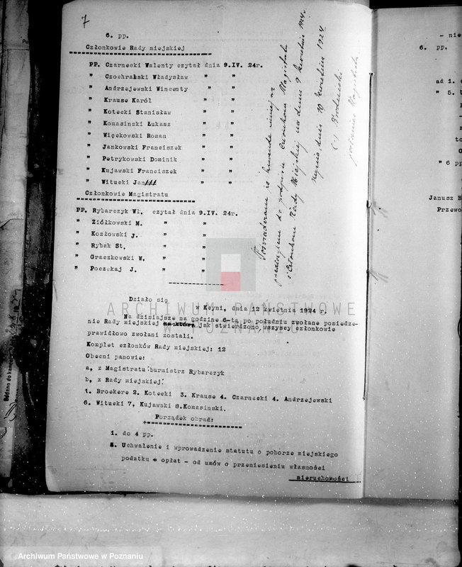 Obraz 11 z jednostki "Podatki komunalne miasta Kcyni"