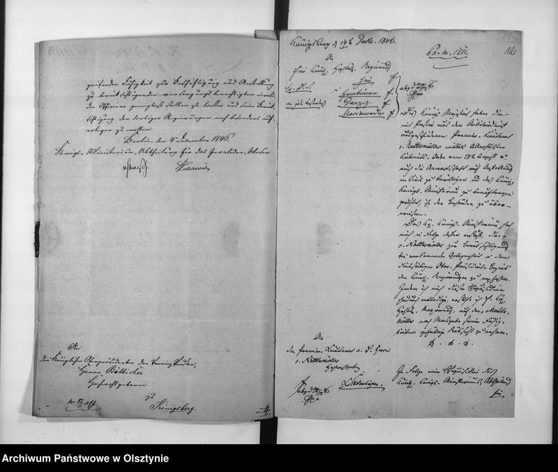 image.from.unit.number "Bescheftigung des Premier-Lieutenents a.d. von Nattermoeller"