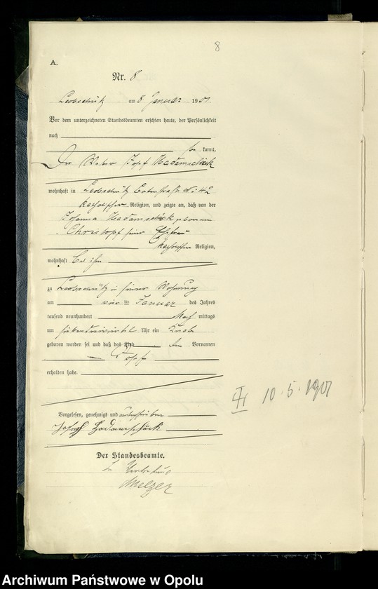 image.from.unit.number "Urodzenia 1901 (Głubczyce)"