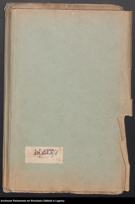 image.from.unit.number "Duplicat der Harpersdorfer Kirchenbücher für die Gemeinde Niederharpersdorf"