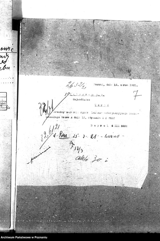 Obraz 12 z jednostki "Pow. lekarz Weterynaryjny Kościerzyna"