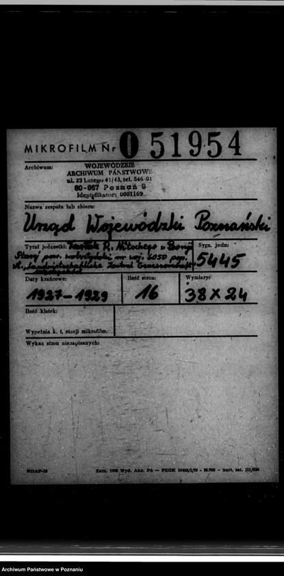 Obraz 2 z jednostki "Tartak R. Nitschego w Boruji Starej powiat wolsztyński nr woj. 6050 pop. własność Landwirtschaftliche Zentral-Genossenschaft Międzychód"