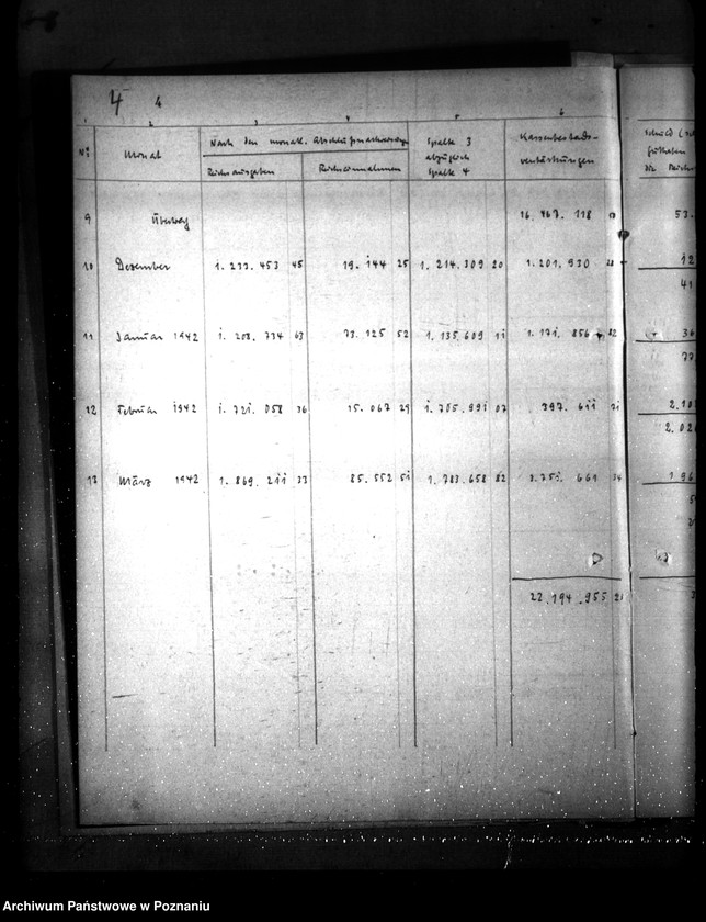Obraz 8 z jednostki "Abrechnungsbuch mit der Regierungoberkasse Posen"