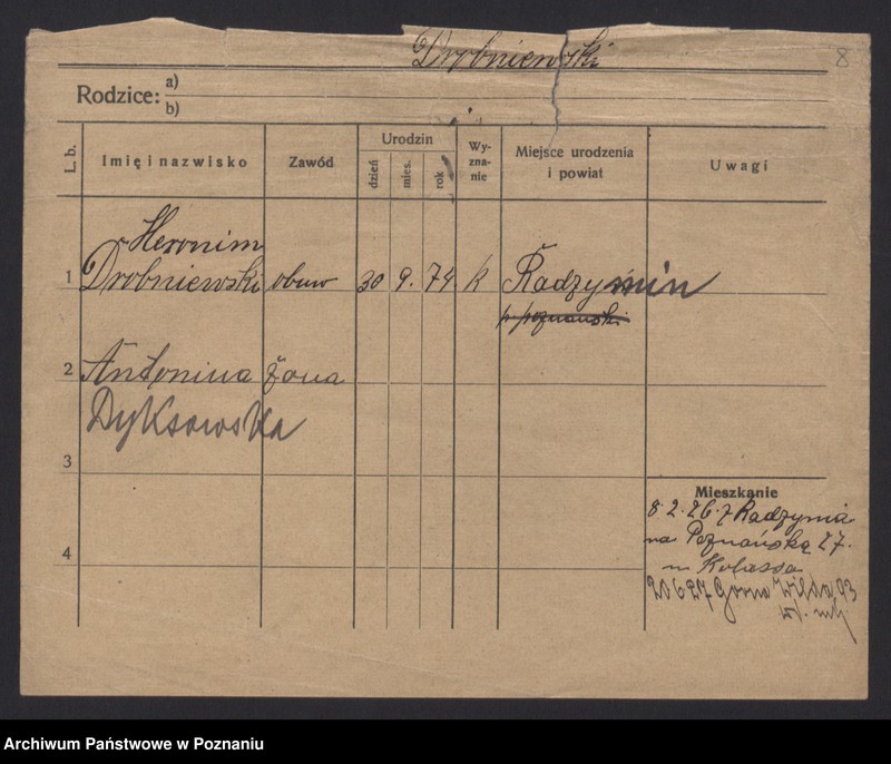image.from.unit.number "Drobniewski - Drumota"