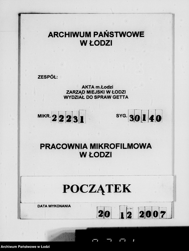Obraz 1 z jednostki "Lebensmitteleinkauf. Aufträge, [Lieferscheinen und Rechnungen] 19281-19330"