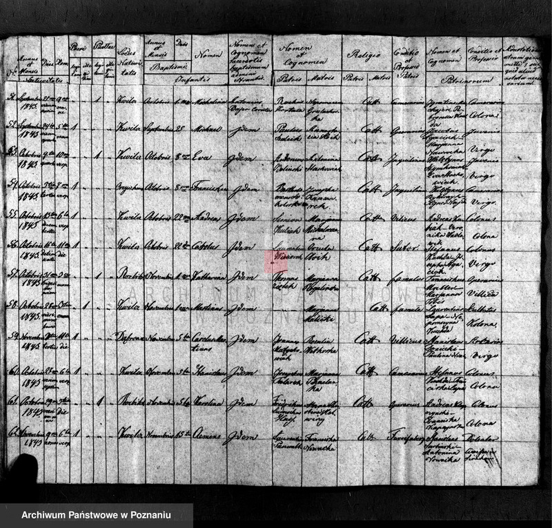 Obraz 8 z jednostki "Libri tres baptisatorum, copulatorum et mortuorum"