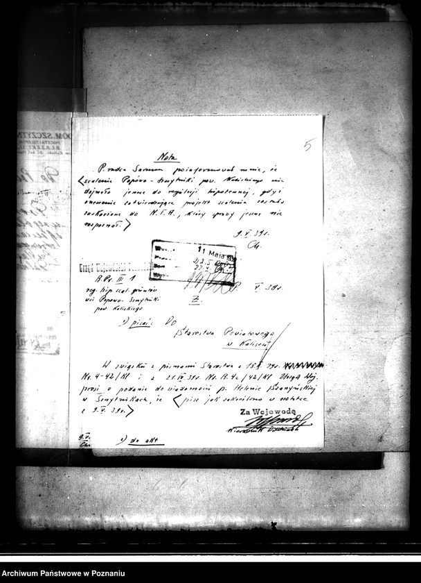 Obraz 10 z jednostki "Regulacja hipoteczna scalonych gruntów we wsi Popów-Szczytniki powiatu"