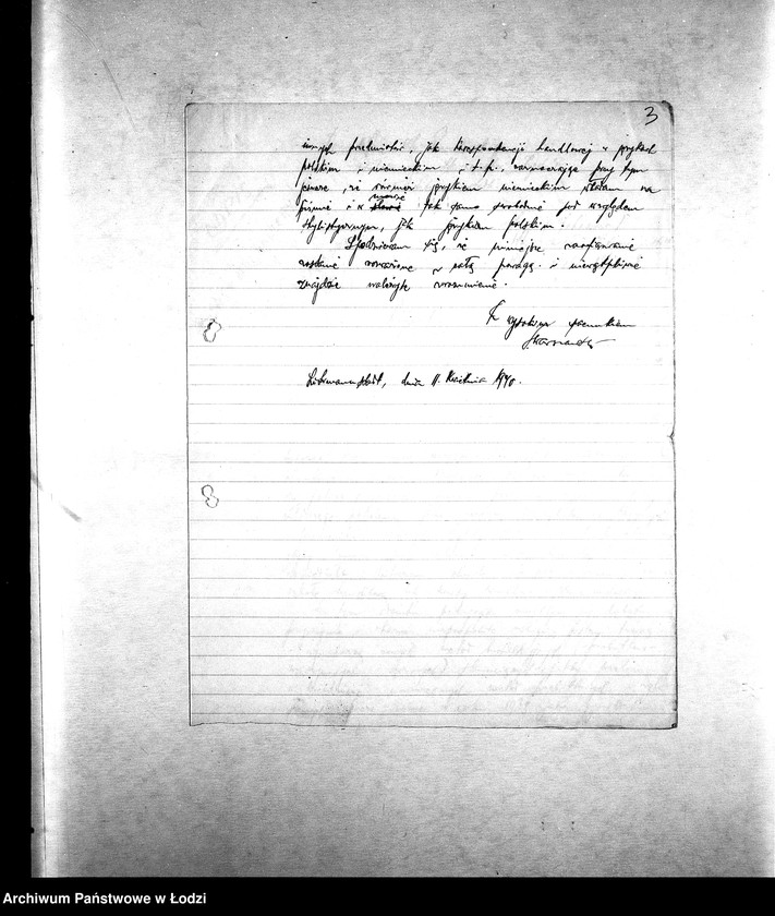 Obraz 6 z jednostki "[Projekty racjonalizatorskie dotyczące organizacji produkcji, administracji, żywienia i lecznictwa; oferty]"