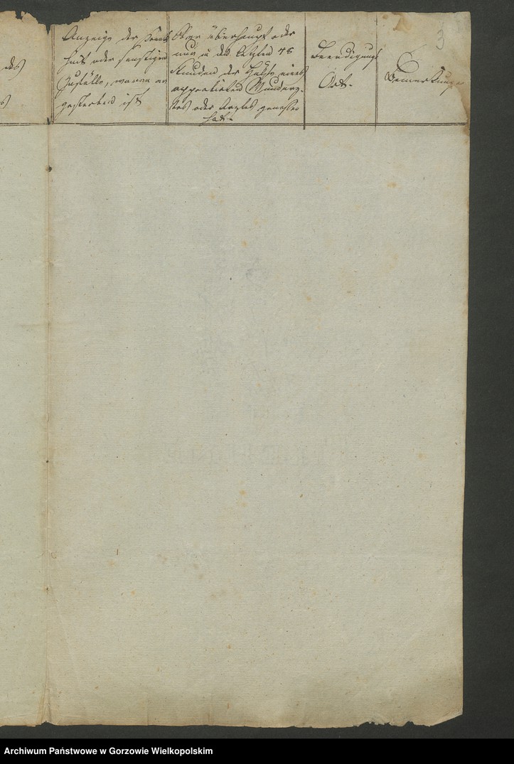 image.from.unit.number "Liste von der Todesfällen der jüdischen Glaubensgenossen für die Monate vom 1 Maerz bis letzten Dezember 1817. Stadt Meseritz"