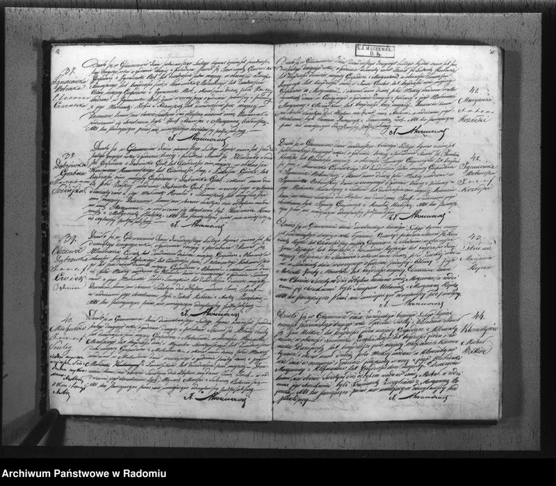 image.from.unit.number "Duplikat akt religijno cywilnych urodzonych, zaślubionych i zmarłych w parafii Głowaczów na rok 1862"