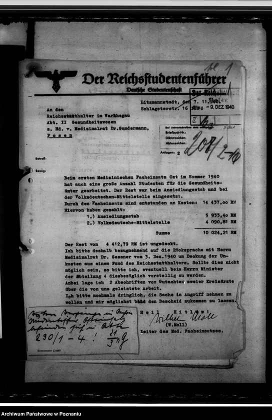 Obraz 5 z jednostki "Mitarbeit von Kandidaten der Medizin in öffentlichem Gesundheitsdienst"