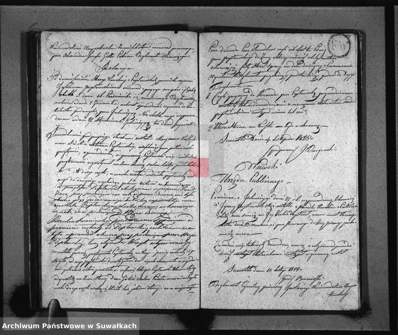 image.from.unit.number "Akta Zaślubionych Gminy Filipowskiey od dnia 1-go Stycznia aż do ostatniego grudnia 1825 Roku"
