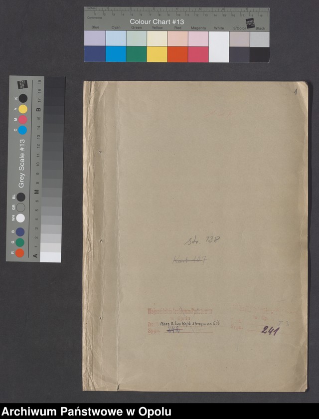 Obraz 3 z jednostki "/Plany obrony poszczególnych garnizonów przez oddziały wojsk francuskich na Górnym Śląsku na wypadek alarmu/"