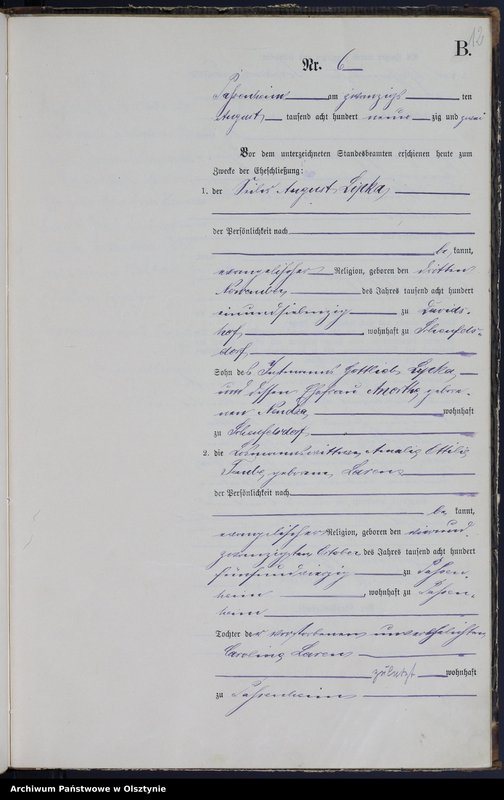 image.from.unit.number "Heiraths-Haupt-Register Nr 1 - 11"