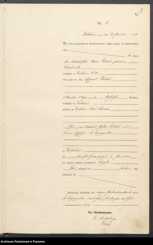 Obraz 5 z jednostki "Sterbe-Haupt-Register"