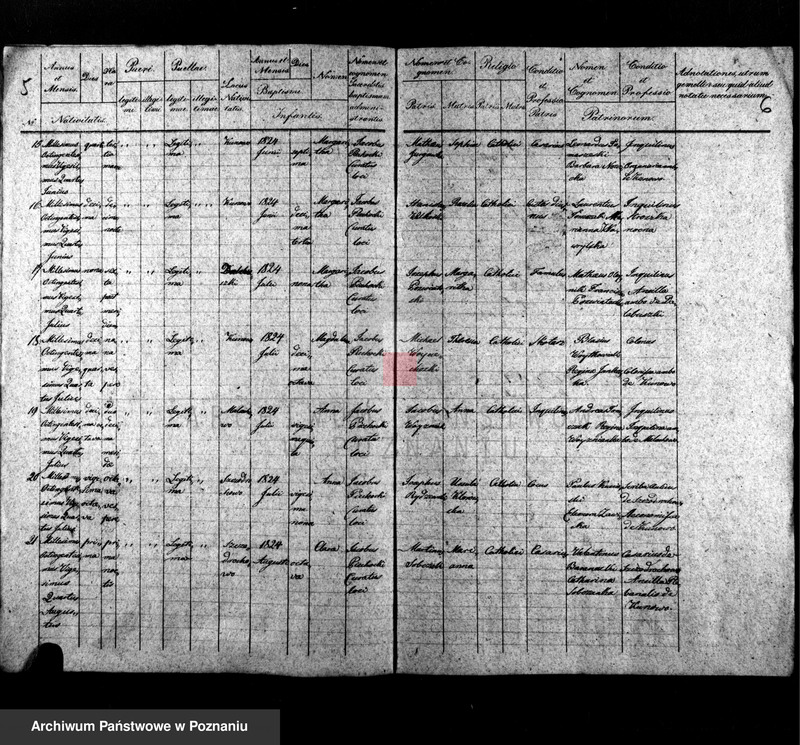 Obraz 5 z jednostki "Liber baptisatorum, copulatorum, mortuorum"
