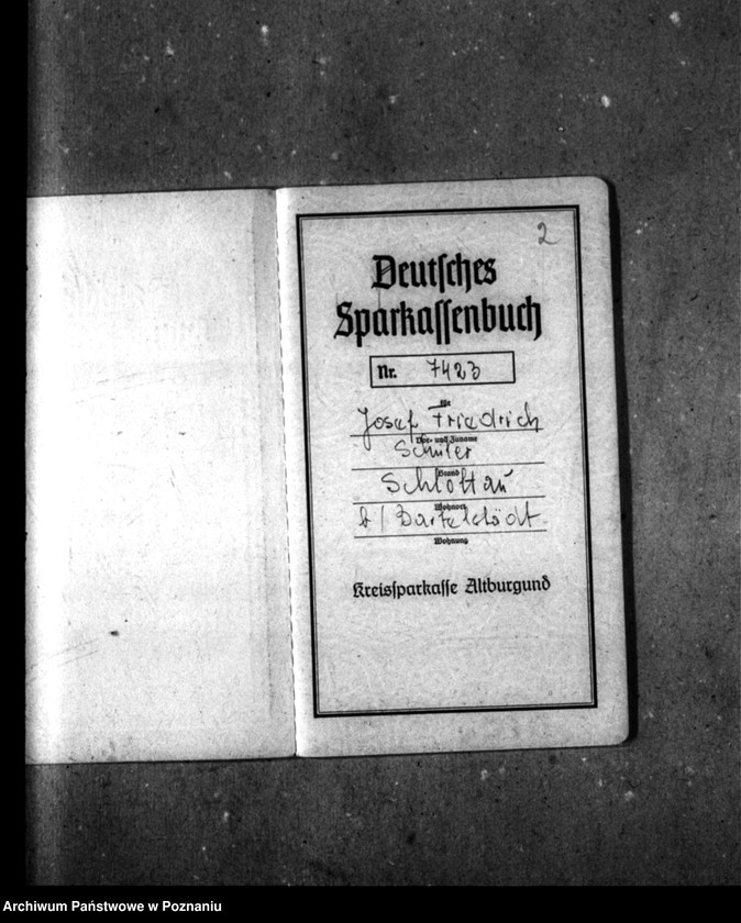 Obraz 6 z jednostki "[Akta personalne wychowanka Josefa Friedricha, ur. 9 VI 1936]."