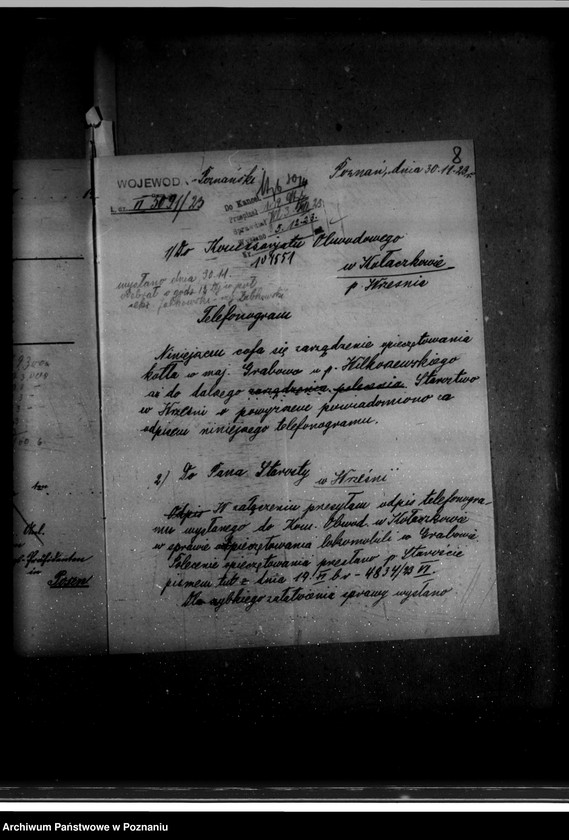 Obraz 12 z jednostki "Młyn parowy w Grabowie Królewskim własność Wilkoszewski  nr woj. 14"