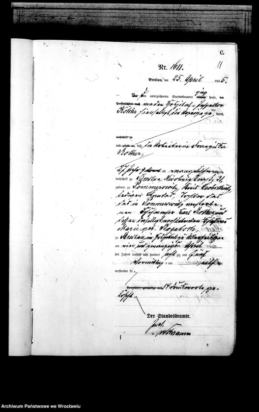 image.from.unit.number "Sterbe-Haupt-Register Breslau I 1885 Band 5"