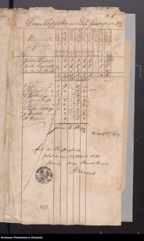 image.from.unit.number "Passenheimsche Kirchen Rechnung"