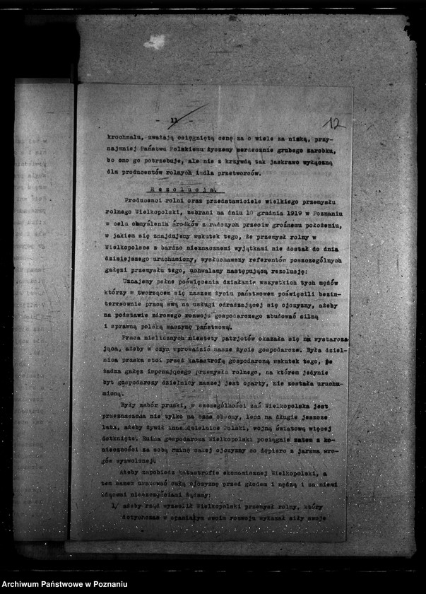 Obraz 16 z jednostki "Sprawy szczegółowo-administracyjne Zabezpieczenie uprawy rolnej - Korespondencja"