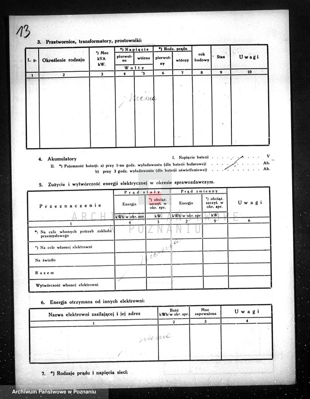 Obraz 18 z jednostki "Kwestionariusz Wodociągi Miejskie w Kościanie"