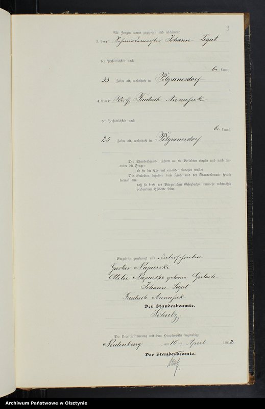 image.from.unit.number "Heiraths-Neben-Register Nr 1 - 33"