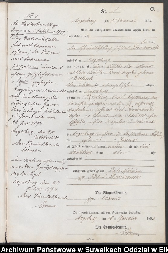image.from.unit.number "Sterbe-Neben-Register des Preussischen Standes-Amtes Angerburg Kreis Angerburg"