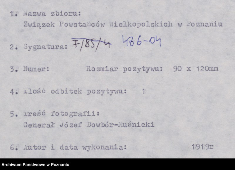 Obraz 10 z jednostki "Generał Józef Dowbór - Muśnicki podczas zaprzysiężenia Straży Ludowej na Placu Wolności w Poznaniu."