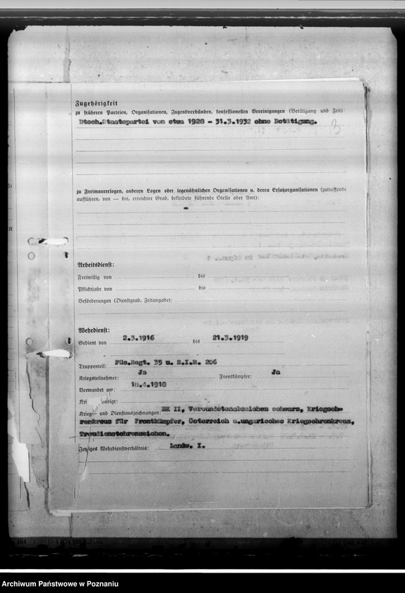 Obraz 7 z jednostki "Raebiger, Paul - komisarz obwodowy"