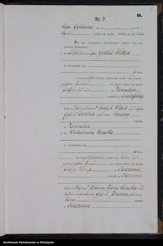 image.from.unit.number "Heiraths-Haupt-Register Nr 1 - 11"