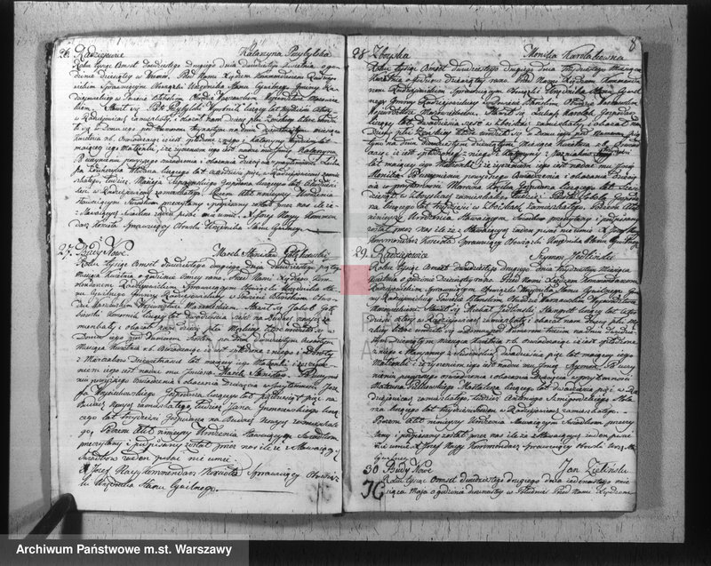 Obraz 10 z jednostki "Akta urodzeń, małżeństw, zgonów"
