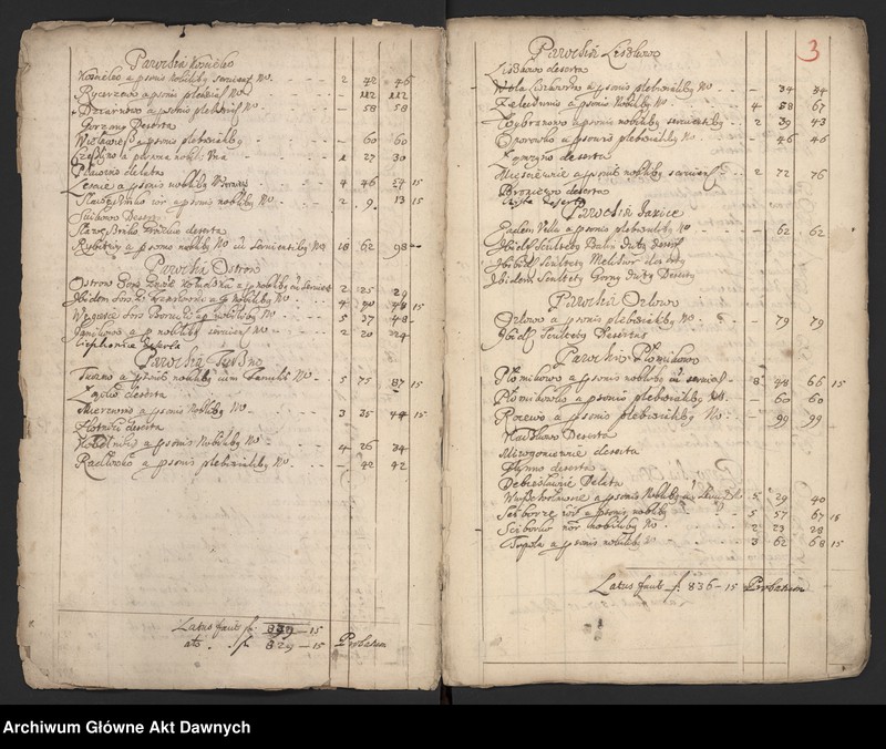 image.from.unit.number "Rejestry pogłównego generalnego z różnych województw."