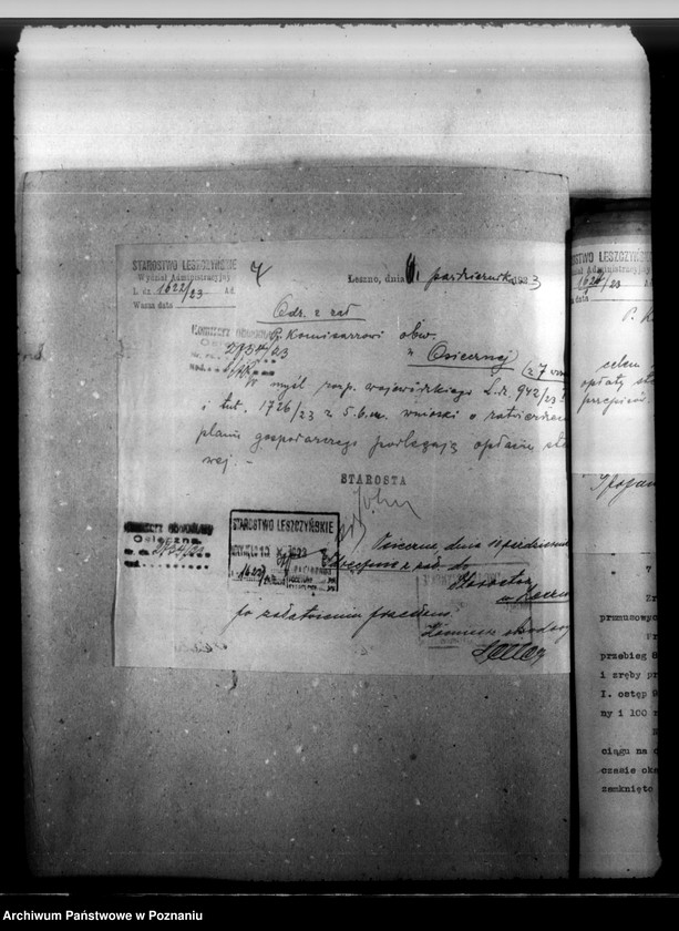 Obraz 11 z jednostki "Majętność leśna Górzno-Bojanice powiat leszczyński"