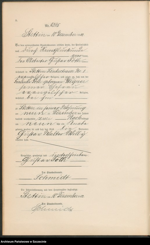 image.from.unit.number "Geburts-Register (Neben-Register) Band VI"