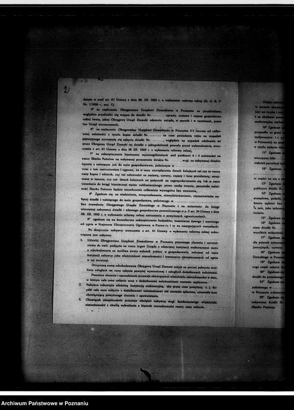 Obraz 6 z jednostki "Parcelacja rządowa z przymusowego wykupu majątku Dziembowo powiatu chodzieskiego"