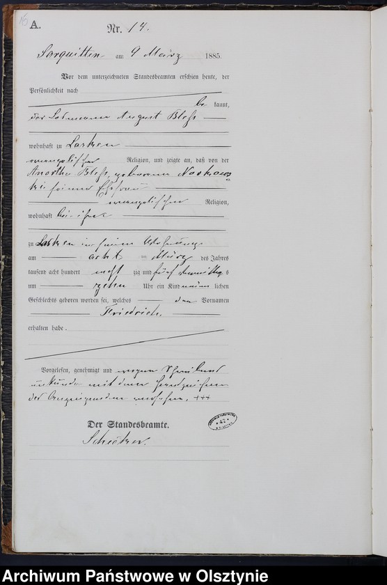 image.from.unit.number "Geburts-Haupt-Register Nr 1 - 72"