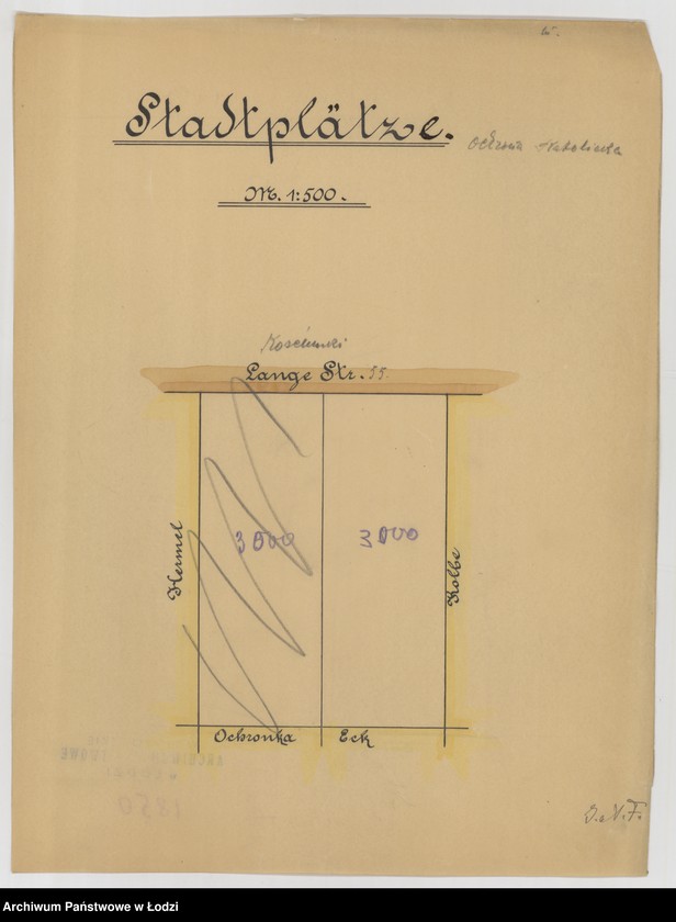 Obraz 1 z jednostki "Pabianice. Stadtplätze"