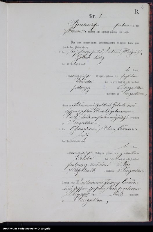 image.from.unit.number "Heiraths-Haupt-Register Nr 1 - 40"