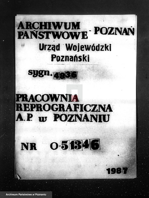 Obraz 1 z jednostki "Wielkopolska wytwórnia chemiczna ul. Starołęka nr woj. 84"