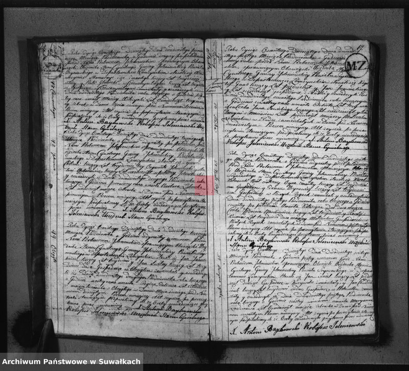 image.from.unit.number "Akta Zeyscia Gminy Jeleniewskiey na Rok 1810/11 do 1 Maja a od 1 Maja 1811 do 1-o Stycznia 1812"